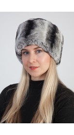 Rex-Chinchilla fur hat